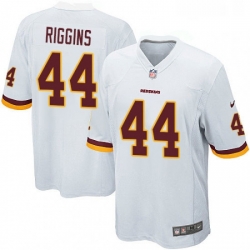 Mens Nike Washington Redskins 44 John Riggins Game White NFL Jersey