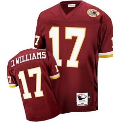 MitchellandNess Washington Redskins 1986 17 Doug Williams Authentic Throwback Jersey