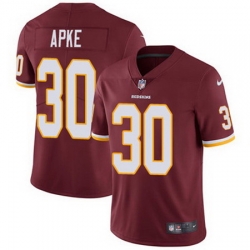 Nike Redskins #30 Troy Apke Burgundy Red Team Color Mens Stitched NFL Vapor Untouchable Limited Jersey