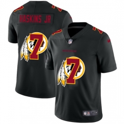 Washington Redskins 7 Dwayne Haskins Jr Men Nike Team Logo Dual Overlap Limited NFL Jersey Black