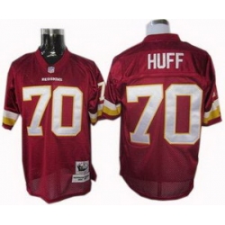 Washington Redskins 70 Sam Huff Throwback jerseys red