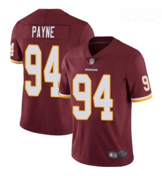 Redskins #94 Da 27Ron Payne Burgundy Red Team Color Youth Stitched Football Vapor Untouchable Limited Jersey