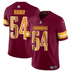 Youth Washington Commanders 54 Bobby Wagner Burgundy Vapor Limited Stitched Football Jersey