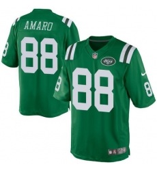 Nike Jets 88 Jace Amaro Green Mens Stitched NFL Elite Rush Jersey