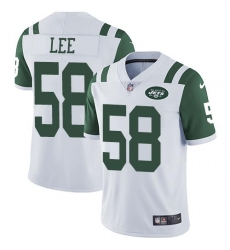 Nike Jets #58 Darron Lee White Youth Stitched NFL Vapor Untouchable Limited Jersey