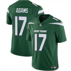 Youth New York Jets 17 Davante Adams Green 2024 Vapor Untouchable Limited Stitched Jersey