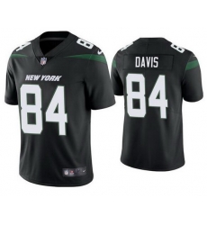 Youth New York Jets 84 Corey Davis Black Vapor Untouchable Limited Jersey