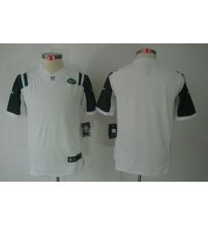 Youth Nike Youth New York Jets Blank White Limited Jerseys