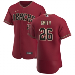 Men Arizona Diamondbacks 26 Pavin Smith Men Nike Crimson Flex Base Alternate Team MLB Jersey