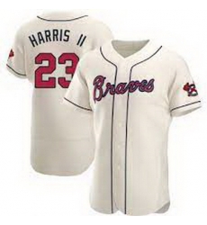 Women's Atlanta Braves Michael Harris II Cream Alternate Jersey