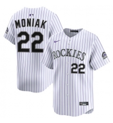 Men Colorado Rockies Nike White Alternate Limited Jersey Moniak Mickey 22 Men Colorado Rockies Nike White Alternate Limited Jersey Moniak Mickey 22