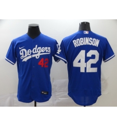 Dodgers 42 Jackie Robinson Royal 2020 Nike Flexbase Jersey