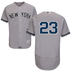 Toddler New York Yankees #23 Don Mattingly Grey Jersey