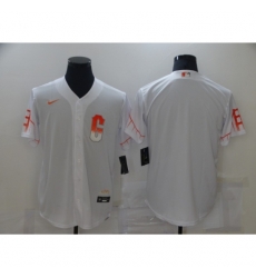 Men's San Francisco Giants Blank Nike White 2021 City Connect Replica Player Jersey