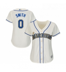 Womens Seattle Mariners 0 Mallex Smith Replica Cream Alternate Cool Base Baseball Jersey 