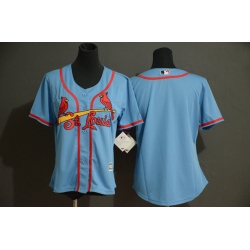 Cardinals Blank Youth Light Blue Flexbase Jersey