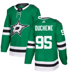 Men Dallas Stars 95 Matt Duchene Green Stitched Jersey