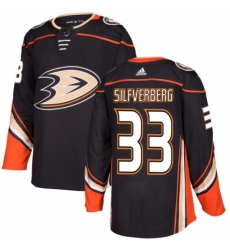 Youth Adidas Anaheim Ducks 33 Jakob Silfverberg Authentic Black Home NHL Jersey 