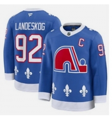 Men NHL Colorado Avalanche Gabriel Landeskog #92 Fanatics 2025 Blue Alternate Stitched Jersey Men NHL Colorado Avalanche Gabriel Landeskog #92 Fanatics 2025 Blue Alternate Stitched Jersey