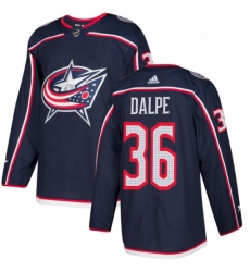 Youth Adidas Columbus Blue Jackets 36 Zac Dalpe Premier Navy Blue Home NHL Jersey 