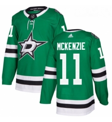 Youth Adidas Dallas Stars 11 Curtis McKenzie Premier Green Home NHL Jersey 