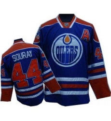 Edmonton Oilers SOURAY #44 blue