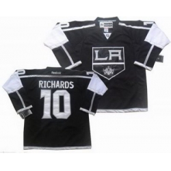 Los Angeles Kings 10 Mike Richards black jersey