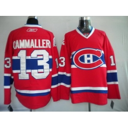 Youth Montreal Canadiens 13 CAMMALLERI Red kids jersey