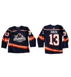 Men New York Islanders Matthew Barzal #13 Reverse Navy Retro Jersey Men New York Islanders Matthew Barzal #13 Reverse Navy Retro Jersey
