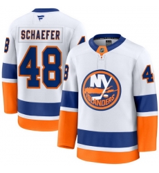 Men New York Islanders Matthew Schaefer #48 White 2024 25 Stitched Hockey Jersey Men New York Islanders Matthew Schaefer #48 White 2024 25 Stitched Hockey Jersey