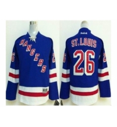 Youth nhl jerseys new york rangers #26 st.louis blue