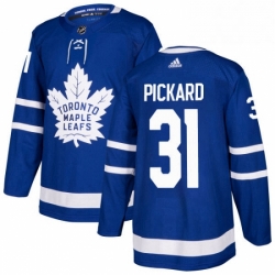 Youth Adidas Toronto Maple Leafs 31 Calvin Pickard Authentic Royal Blue Home NHL Jersey 