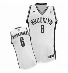 Youth Adidas Brooklyn Nets 6 Sean Kilpatrick Swingman White Home NBA Jersey