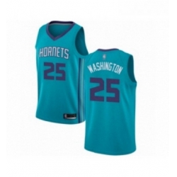 Womens Jordan Charlotte Hornets 25 PJ Washington Authentic Teal Basketball Jersey Icon Edition 