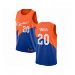 Youth Cleveland Cavaliers 20 Brandon Knight Swingman Blue Basketball Jersey City Edition 