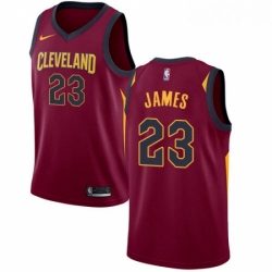 Youth Nike Cleveland Cavaliers 23 LeBron James Swingman Maroon Road NBA Jersey Icon Edition