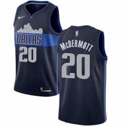 Youth Nike Dallas Mavericks 20 Doug McDermott Authentic Navy Blue NBA Jersey Statement Edition 