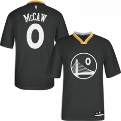 Womens Adidas Golden State Warriors 0 Patrick McCaw Authentic Black Alternate NBA Jersey 