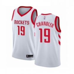 Womens Houston Rockets 19 Tyson Chandler Swingman White Basketball Jersey Association Edition 