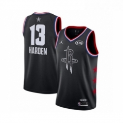 Womens Jordan Houston Rockets 13 James Harden Swingman Black 2019 All Star Game Basketball Jersey