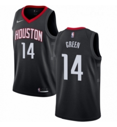 Womens Nike Houston Rockets 14 Gerald Green Swingman Black NBA Jersey Statement Edition 