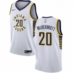 Youth Nike Indiana Pacers 20 Doug McDermott Swingman White NBA Jersey Association Edition 