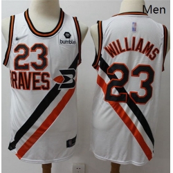 Clippers #23 Louis Williams White Basketball Swingman Hardwood Classics Jersey