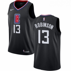 Womens Nike Los Angeles Clippers 13 Jerome Robinson Swingman Black NBA Jersey Statement Edition 