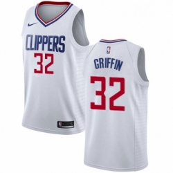 Womens Nike Los Angeles Clippers 32 Blake Griffin Swingman White NBA Jersey Association Edition