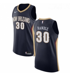 Womens Nike New Orleans Pelicans 30 Julius Randle Authentic Navy Blue NBA Jersey Icon Edition 