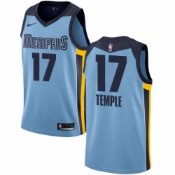 Youth Nike Memphis Grizzlies 17 Garrett Temple Swingman Light Blue NBA Jersey Statement Edition 