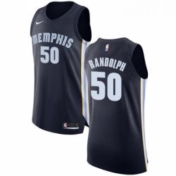 Youth Nike Memphis Grizzlies 50 Zach Randolph Authentic Navy Blue Road NBA Jersey Icon Edition