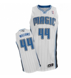 Mens Adidas Orlando Magic 44 Jason Williams Authentic White Home NBA Jersey