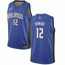 Womens Nike Orlando Magic 12 Dwight Howard Swingman Royal Blue Road NBA Jersey Icon Edition 